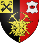 Blason ville fr Firminy (Loire)